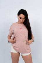 T-SHIRT OVERSIZE EXCEED ROSADO