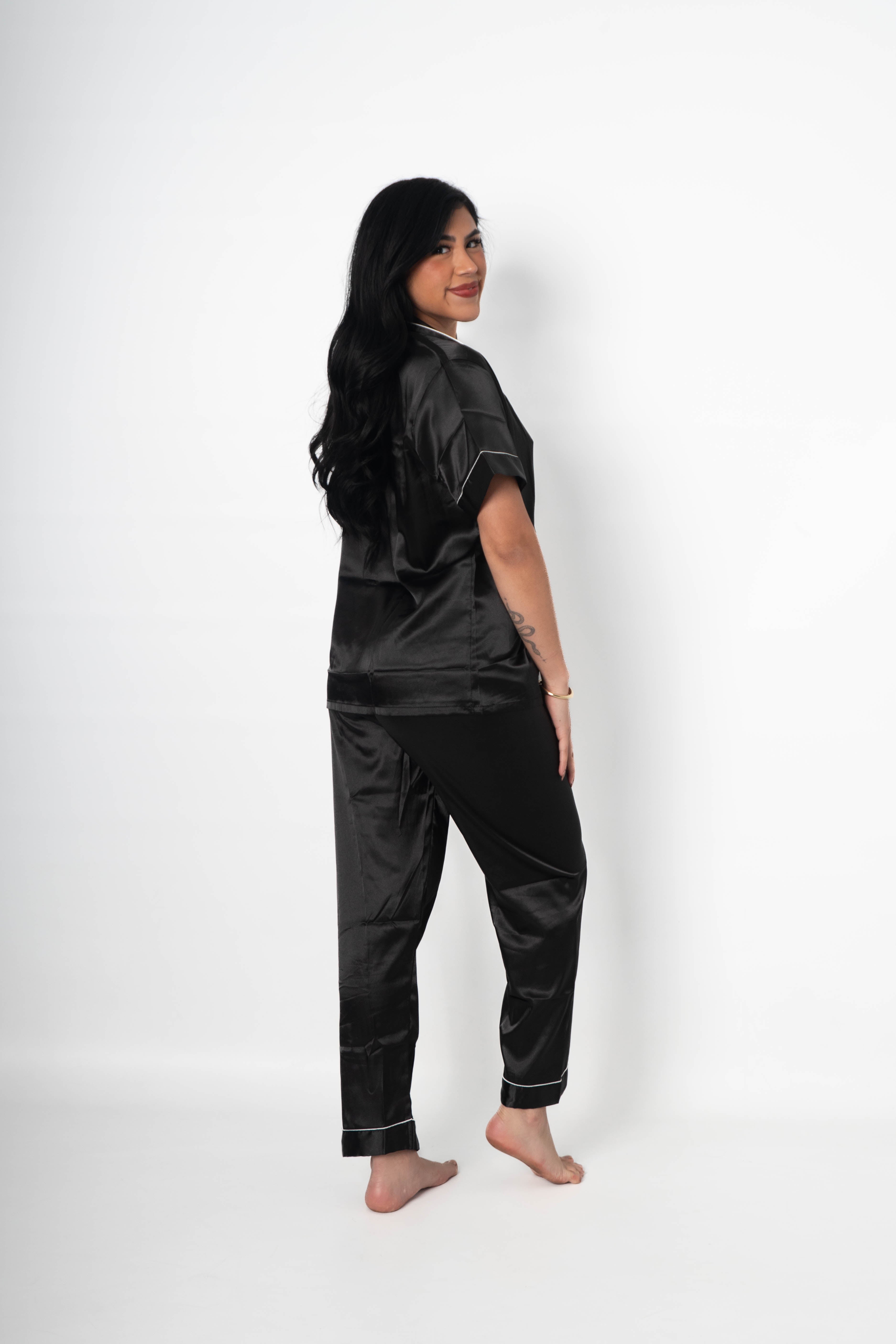 PIJAMA HONEY SLEEP NEGRO