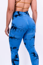 LEGGING TIE DYE - AZUL BAJO