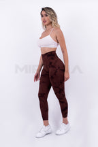 LEGGINS TIE DYE - MARRON