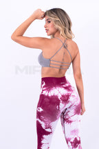 LEGGING TIE DYE - ROJO