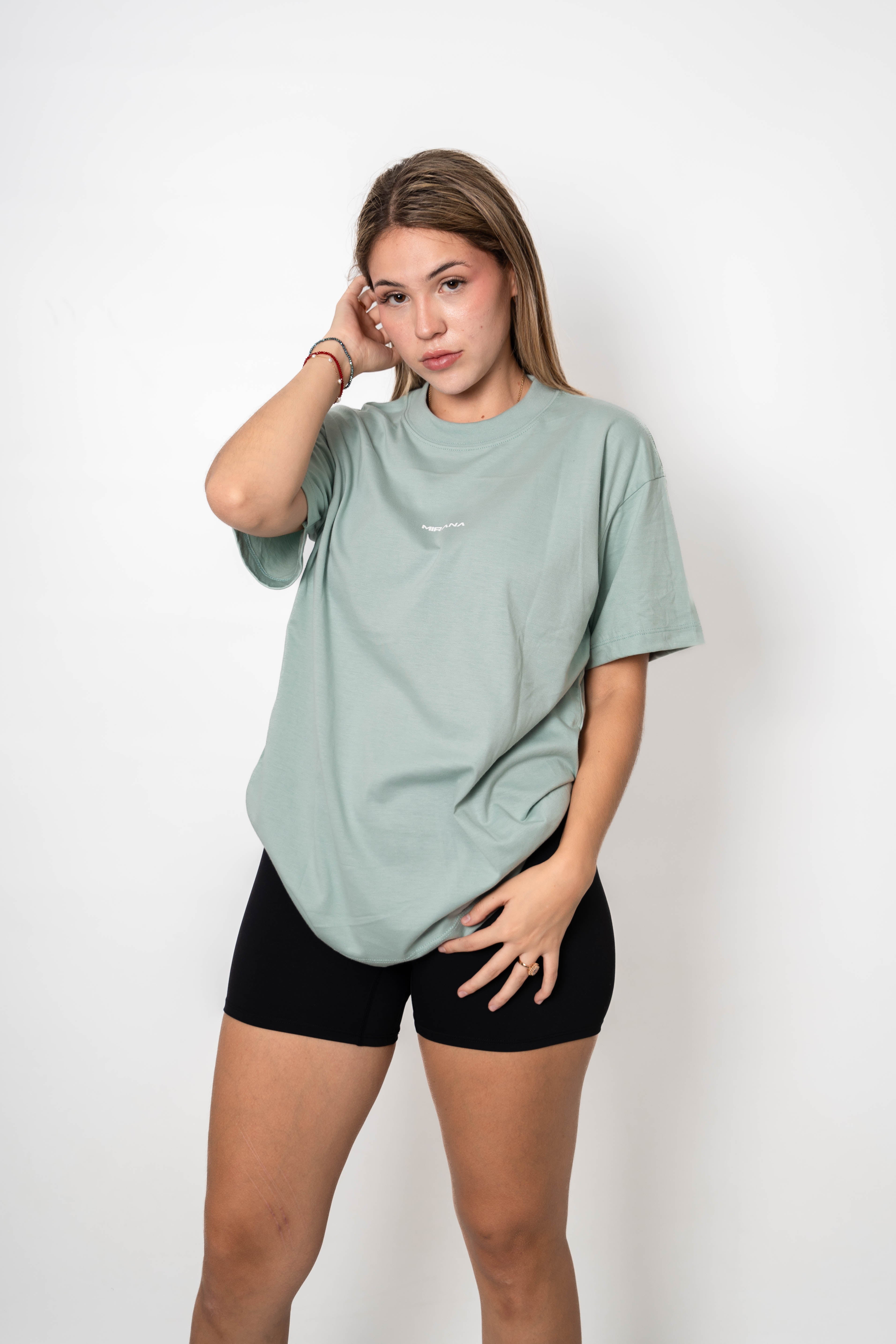T-SHIRT OVERSIZE MATCHA MORNINGS