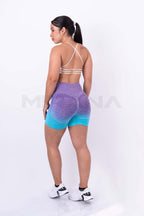 SHORT FERGIE - MORADO CELESTE