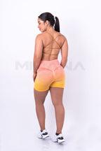 SHORT FERGIE - NARANJA AMARILLO