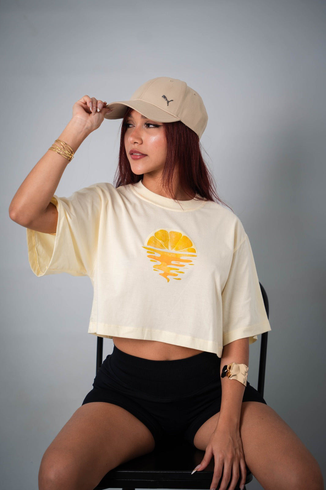CROP TOP SOL NARANJA