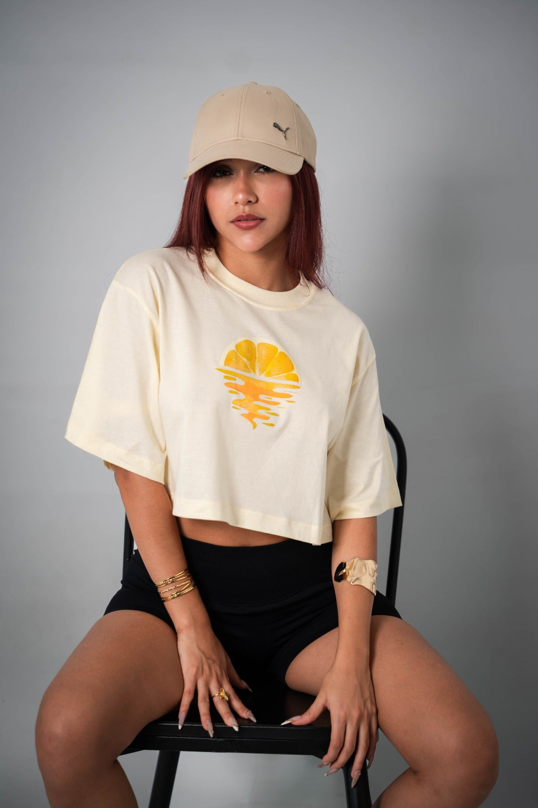 CROP TOP SOL NARANJA