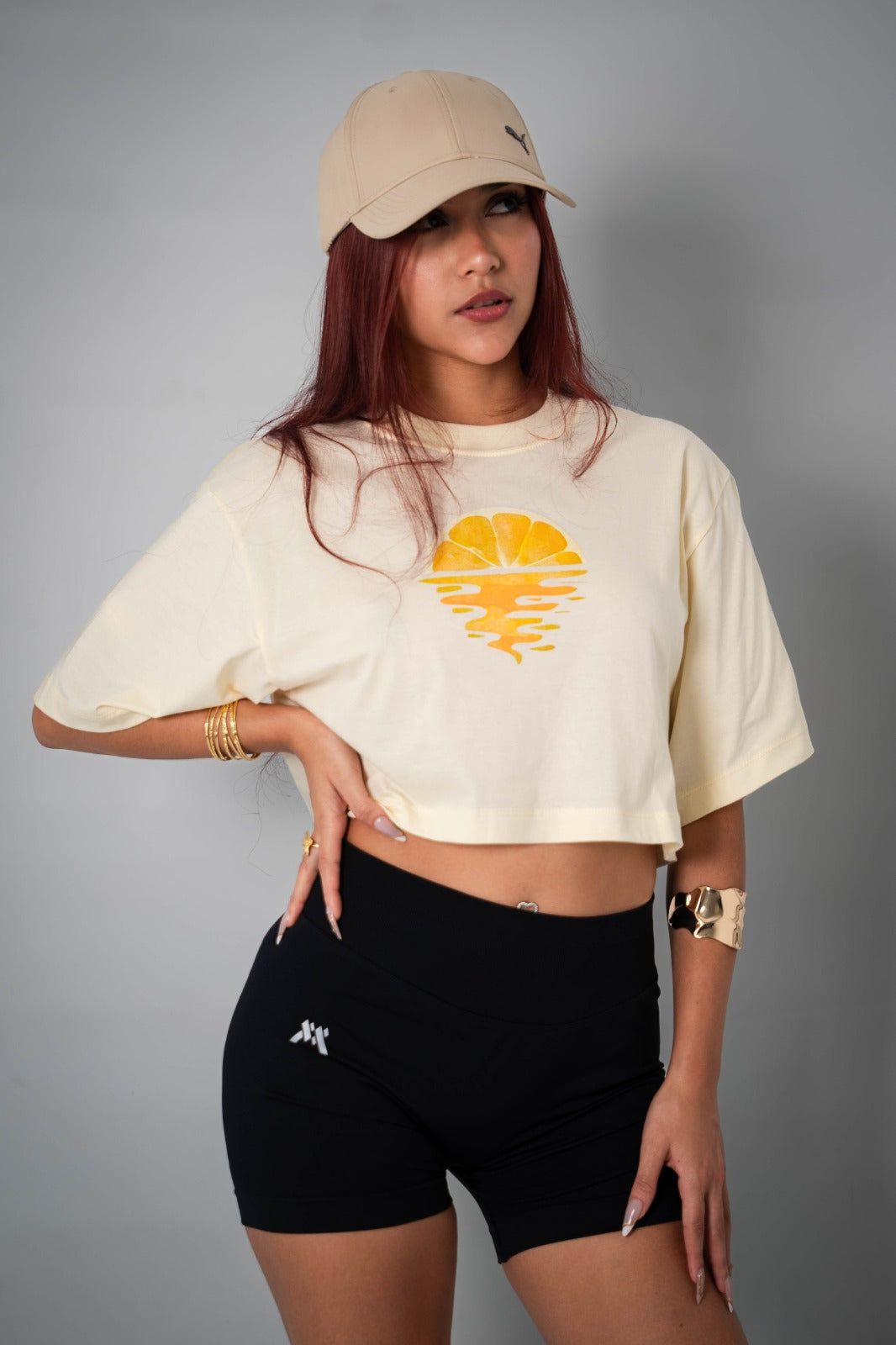 CROP TOP SOL NARANJA