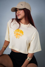 CROP TOP SOL NARANJA