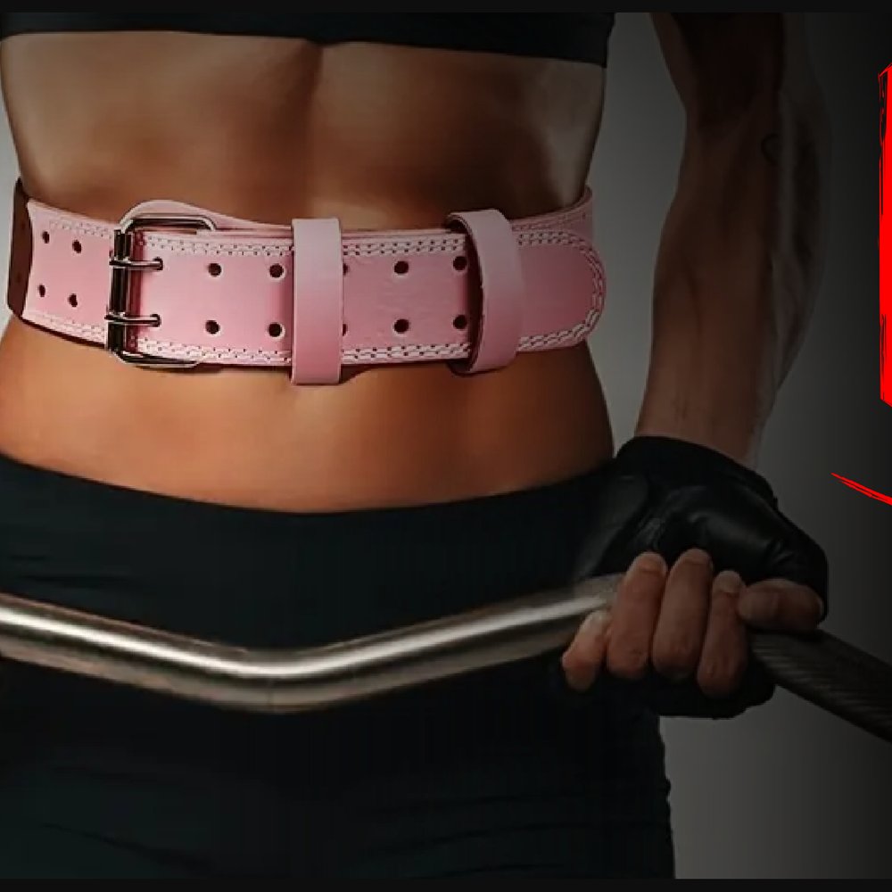 Cinturón de Entrenamiento Rosa - accesorio para gimnasio Mirana Fit (1)