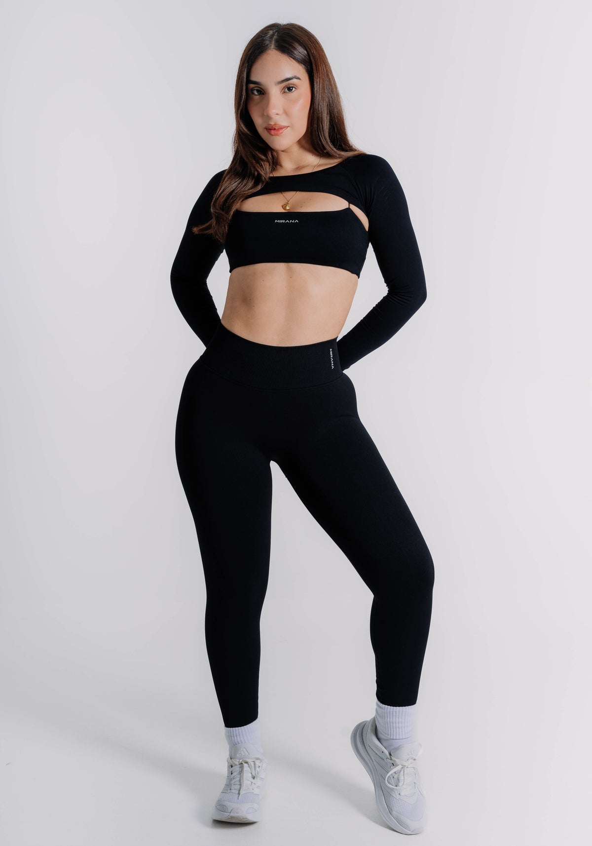 Set Aura negro - conjunto deportivo para mujer Mirana Fit
