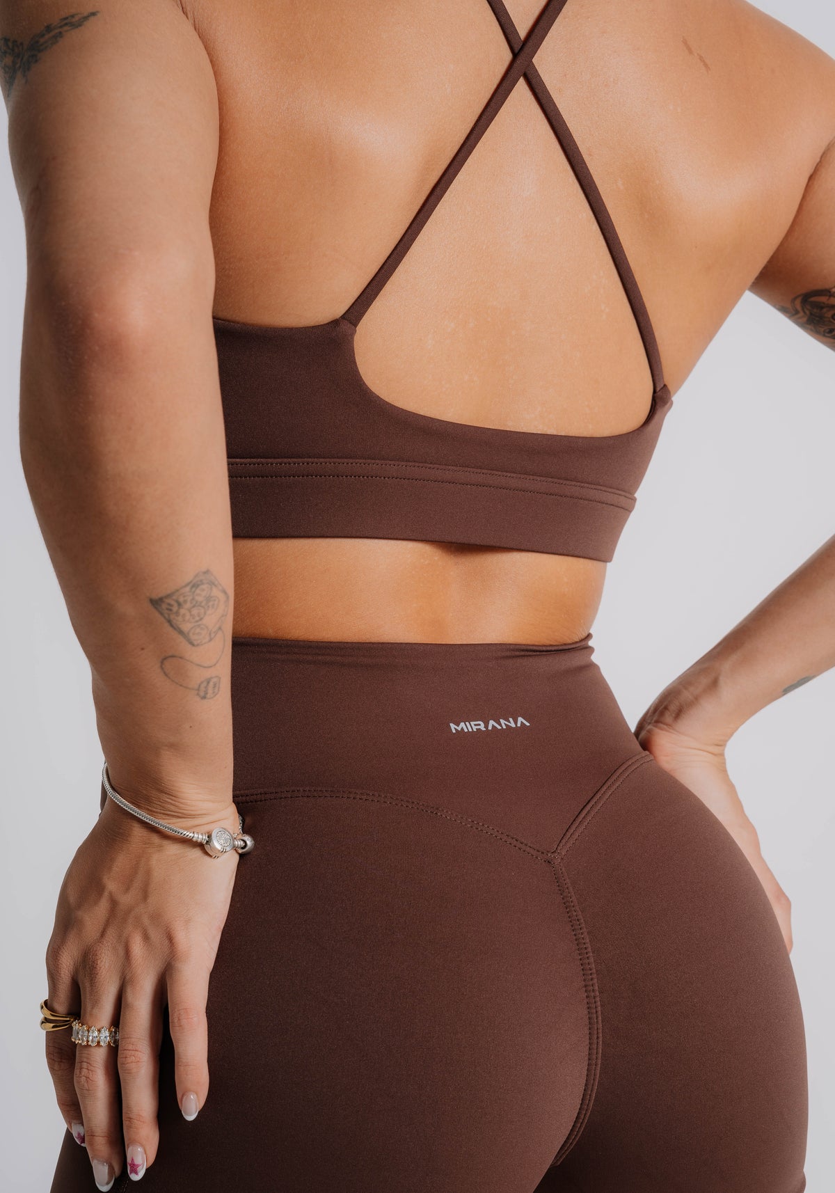 Set Curve V marrón - conjunto deportivo para mujer Mirana Fit (4)