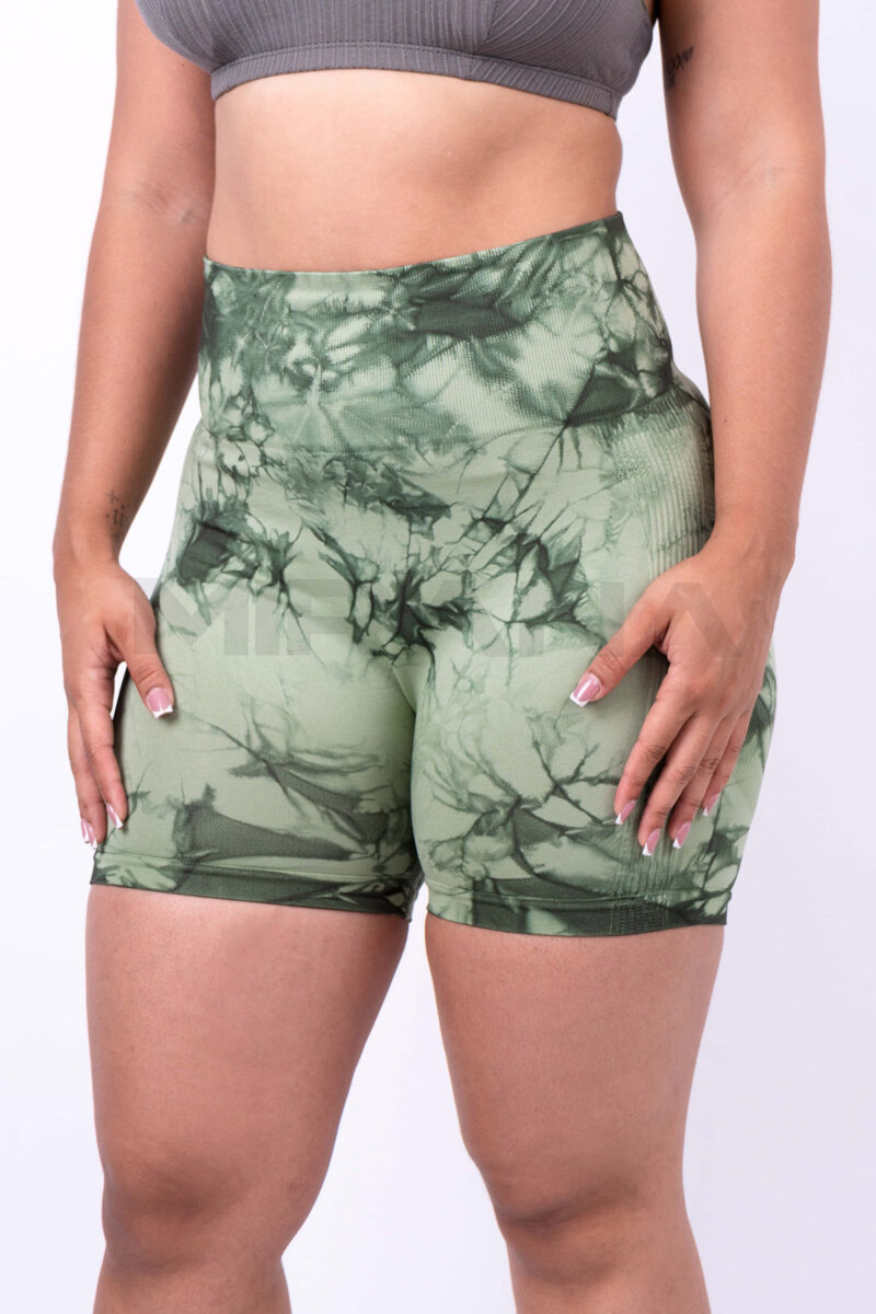 SHORT TIE DYE - VERDE CLARO