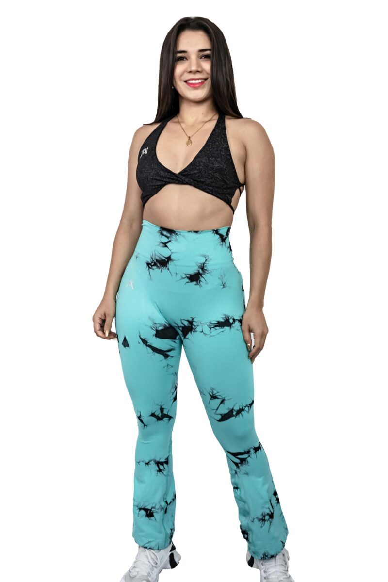 LEGGIN TIE DYE LAYLA - TURQUESA