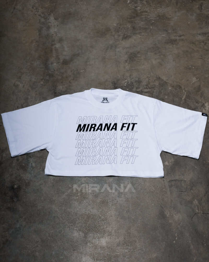 CROP TOP MIRANA FIT - BLANCO