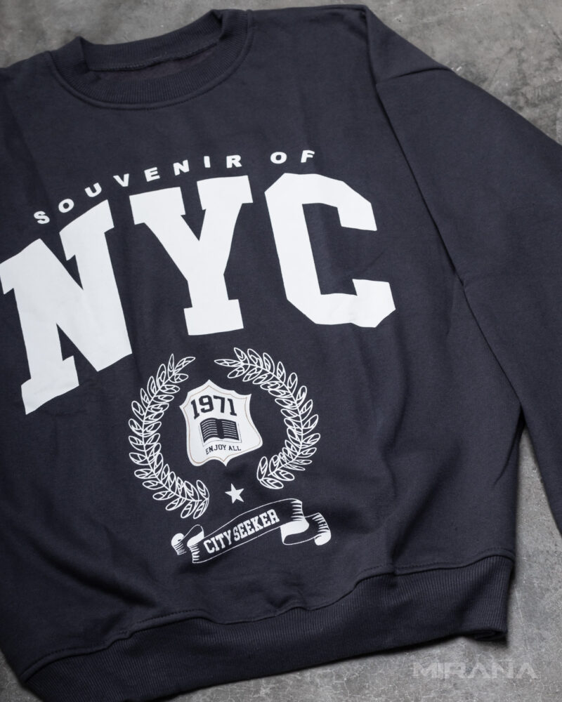 POLERA NYC - PLOMO - Imagen 2